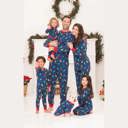  Lights Matching Family Christmas Pajamas