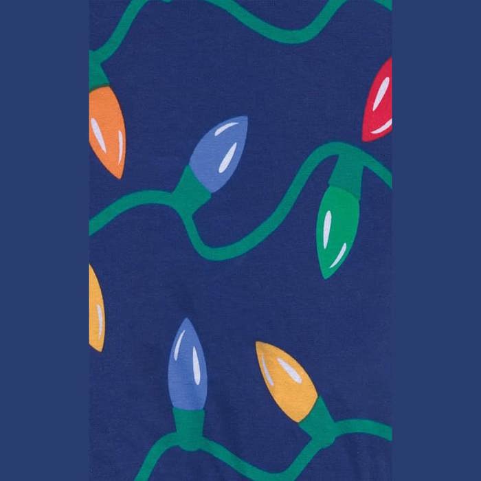 Lights Matching Family Christmas Pajamas