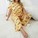 Yellow-2XL Love Pajamas