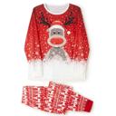  Moose In Snow Family Matching Christmas Pajamas