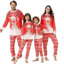  Moose In Snow Family Matching Christmas Pajamas