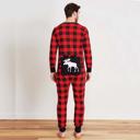  Plaid Moose Family Matching Christmas Pajamas