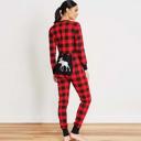  Plaid Moose Family Matching Christmas Pajamas