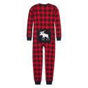  Plaid Moose Family Matching Christmas Pajamas