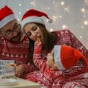  Red Moose Long Sleeve Family Matching Christmas Pajamas