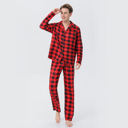  Red Plaid Family Matching Christmas Pajamas