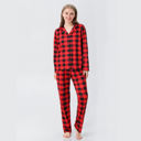  Red Plaid Family Matching Christmas Pajamas