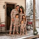  Rustic Christmas Cabin Family Matching Pyjamas