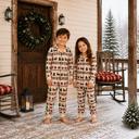  Rustic Christmas Cabin Family Matching Pyjamas