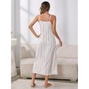  Satin Nightgown With Shrug