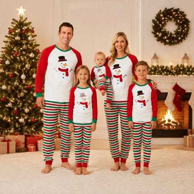 Snowman Cheer Family Matching Christmas Pyjamas