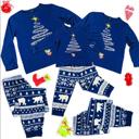  Sparkling Christmas Tree Family Matching Christmas Pajamas