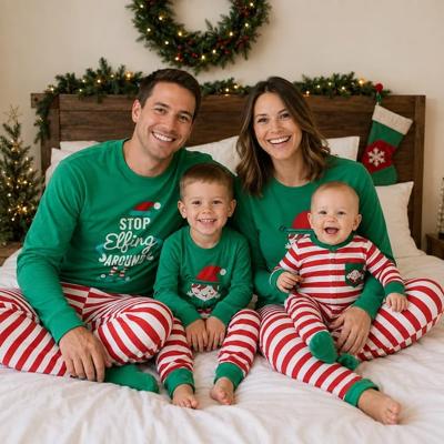 Stop Elfing Family Matching Christmas Pajamas