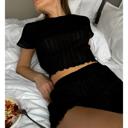  Midnight Ease Shorts Set