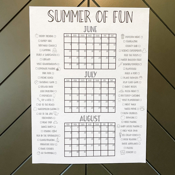 Summer Countdown Poster 2026
