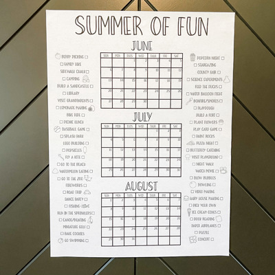 Summer Countdown Poster 2026