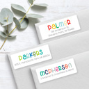 Return Address Labels, Custom Address Labels, Clear Address Labels, Address Labels,