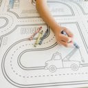  Cars and Trucks Coloring Table Runner