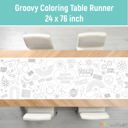  Grovvy Coloring Table Runner