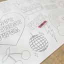  Grovvy Coloring Table Runner