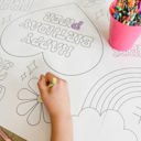  Grovvy Coloring Table Runner