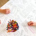  Ice Cream Party Coloring Table Runner Ice Cream Party