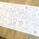  Jungle Coloring Table Runner Jungle
