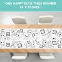  One Cool Dude Coloring Table Runner