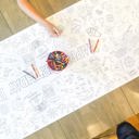  Pirate Coloring Table Runner