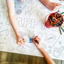  Sports Coloring Table Runner Sports Party