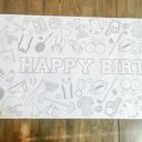  Sports Coloring Table Runner Sports Party