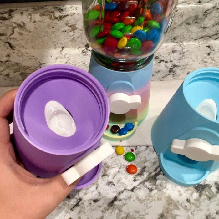 Mason Jar Candy Dispenser –  Fun Candy Holder for Movie Night, Parties & Gifts