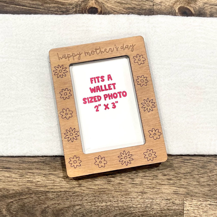 Mother's Day Photo Frame Magnet | Gift for Mom or Grandma