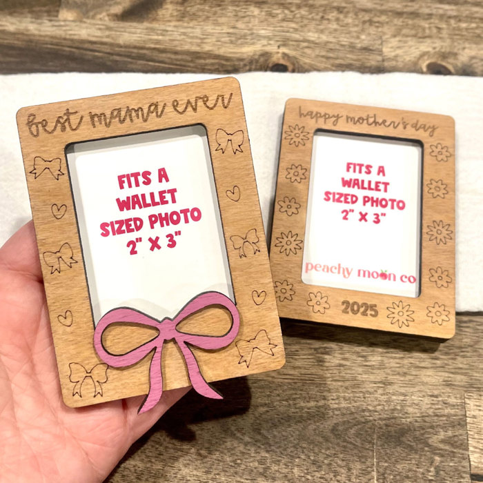 Mother's Day Photo Frame Magnet | Gift for Mom or Grandma