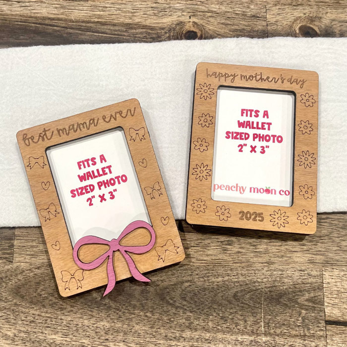 Mother's Day Photo Frame Magnet | Gift for Mom or Grandma