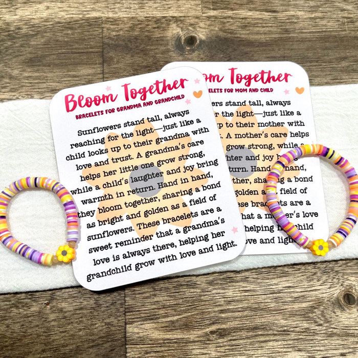 Mommy and Me Bracelets for Mother's Day | Gift for Mom or Grandma