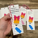  Teacher Bookmarks for Appreciation End of School Gifts