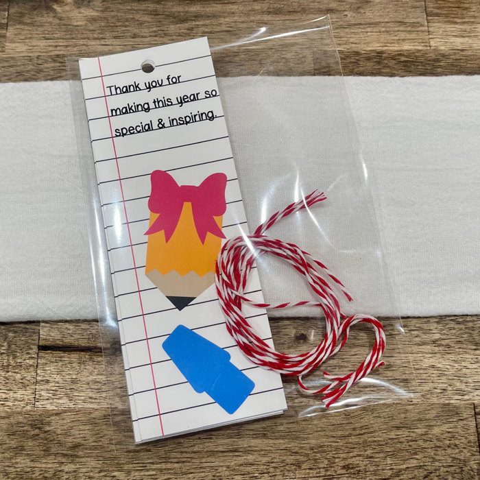 Teacher Bookmarks for Appreciation End of School Gifts