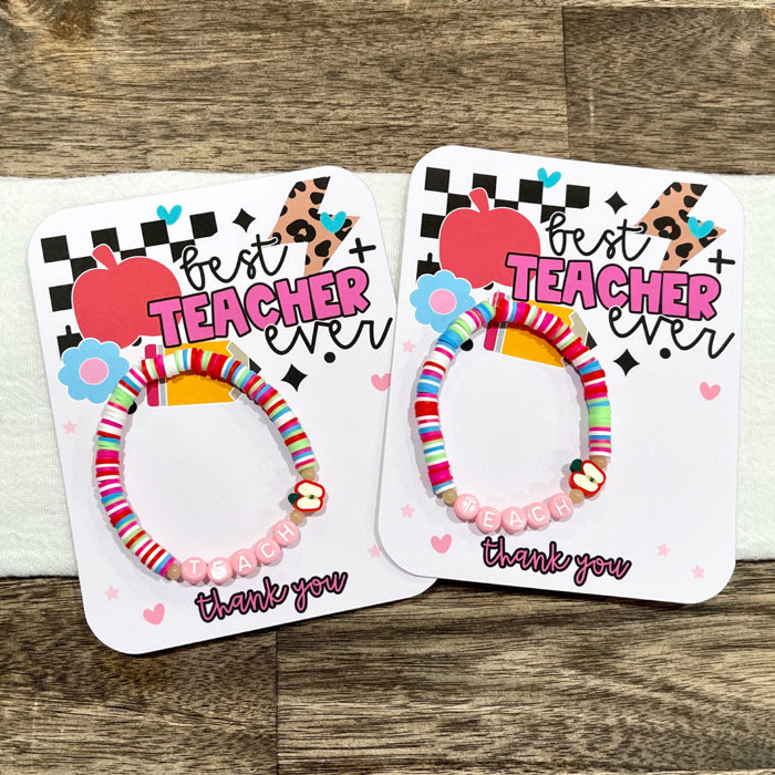 Teacher Gift | Teach Stretch Bracelet 