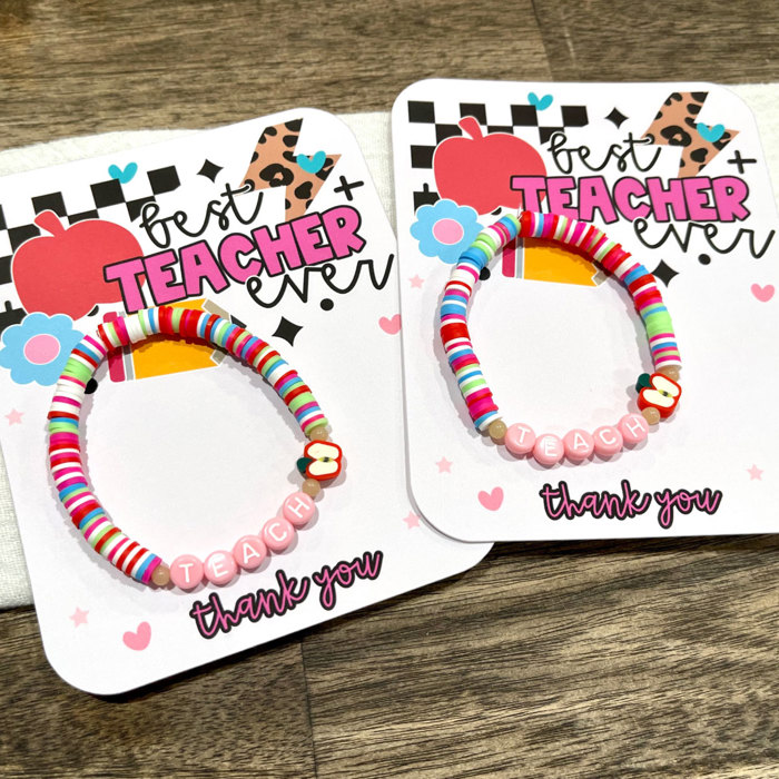 Teacher Gift | Teach Stretch Bracelet 