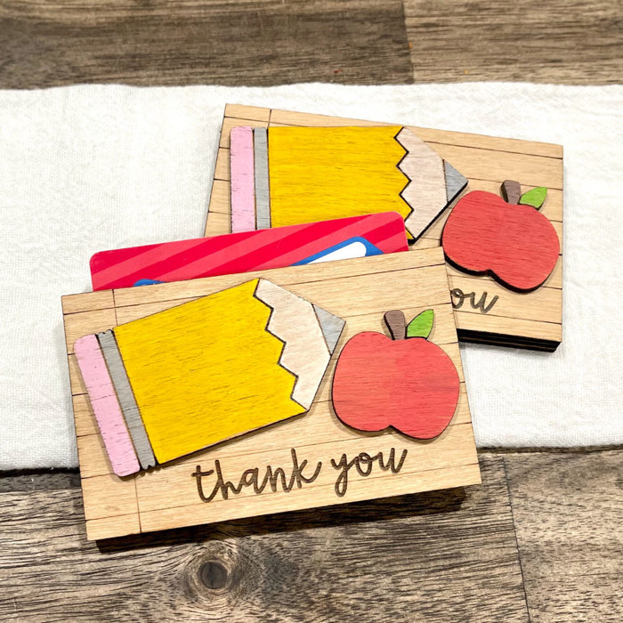 Gift Card Holder | Teacher Gift