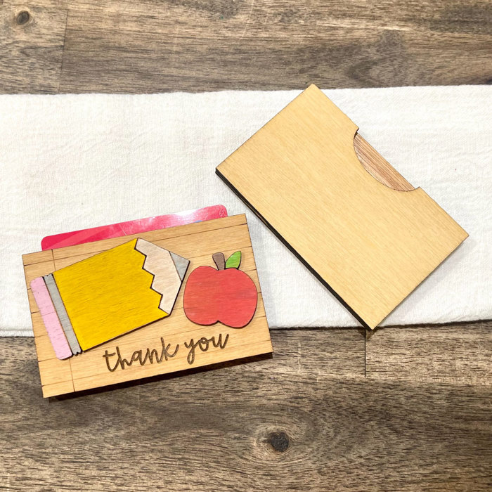 Gift Card Holder | Teacher Gift