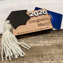  Congrats Grad - Personalized Graduation Gift Card Holder Magnet 