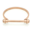  Screw Bangle Bracelet - Stainless Steel