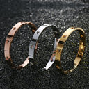  Star Bangle Bracelet - Stainless Steel