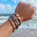  Cable Cuff Bracelet Collection - Stainless Steel
