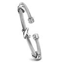  Cable Cuff Bracelet Collection - Stainless Steel