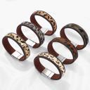 Animal Print Magnetic Wrap Bracelets