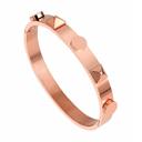  Studded Bangle Bracelet - Stainless Steel
