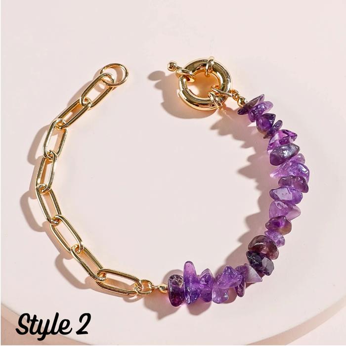 Natural Stone Bracelet Collection